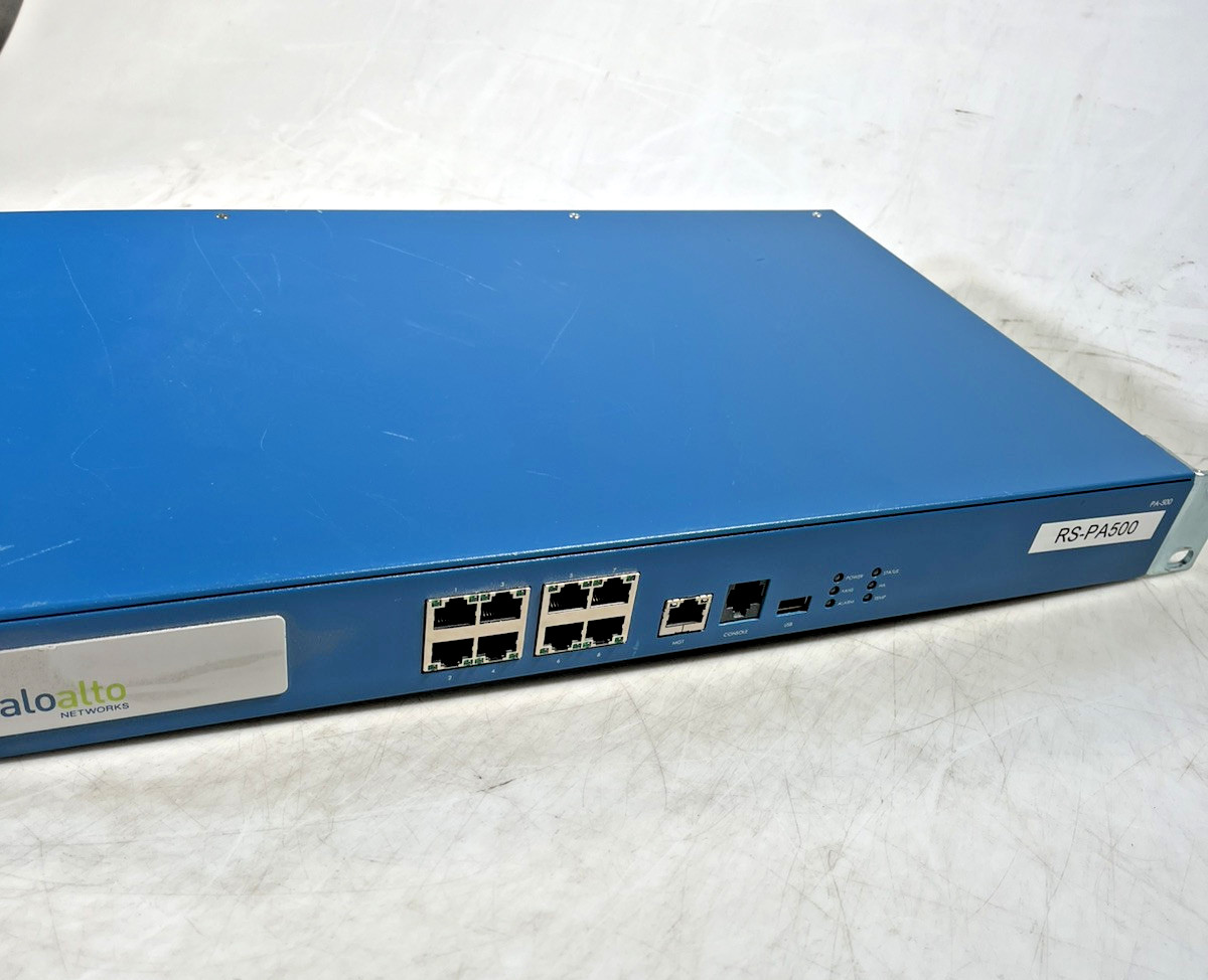 PALO ALTO Networks PA-500 Firewall Network Security Appliance – USED No power co