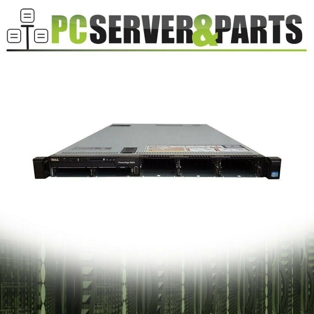 Dell R620 8B 3x PCI 16-Core 2.60GHz E5-2670 32GB 2x 600GB 2.5″ 10K H710 R1XFC