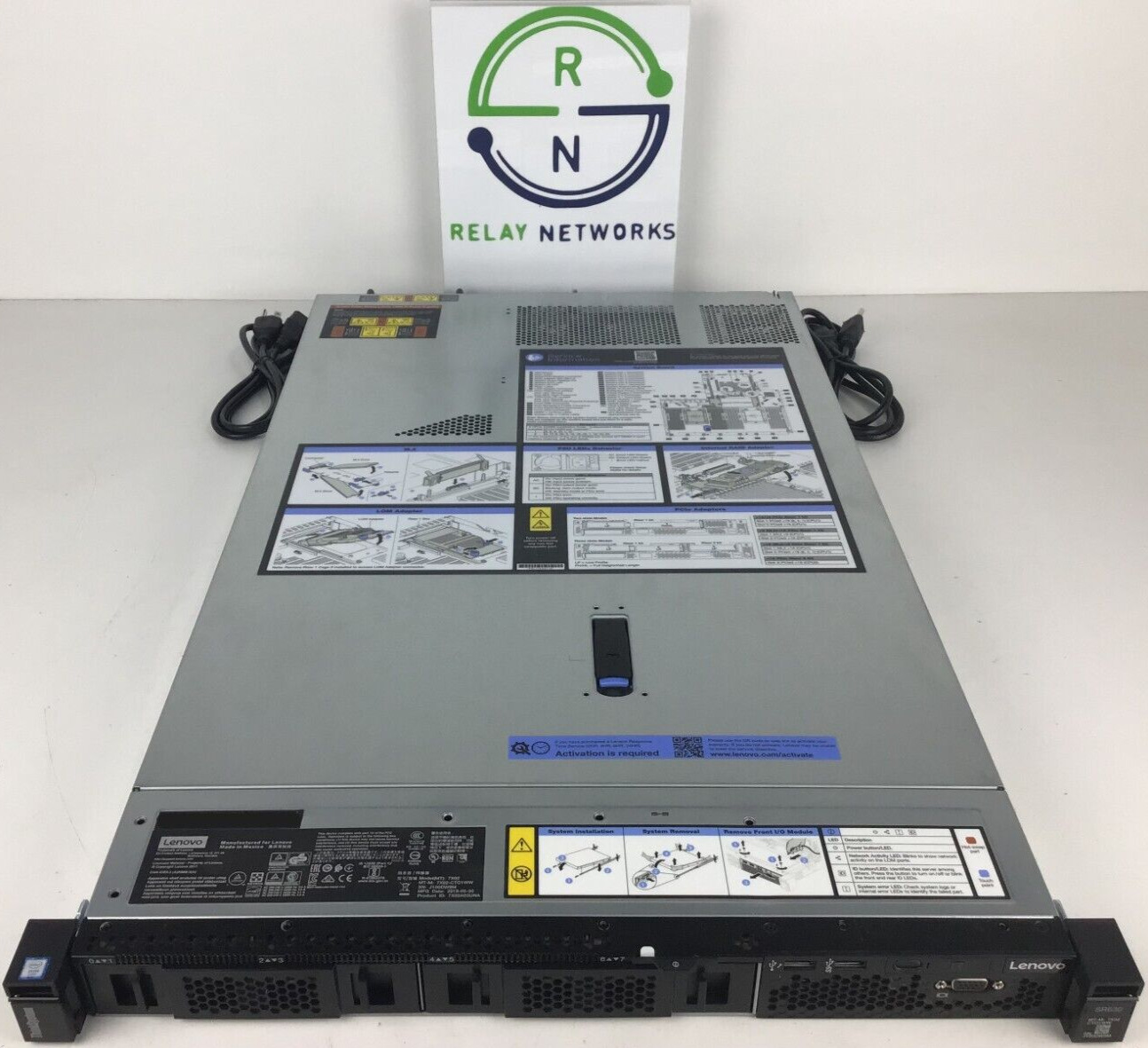 Lenovo Thinksystem SR630 1U Intel Xeon Silver 2x 4110 2.10GHz 96GB RAM No Drives