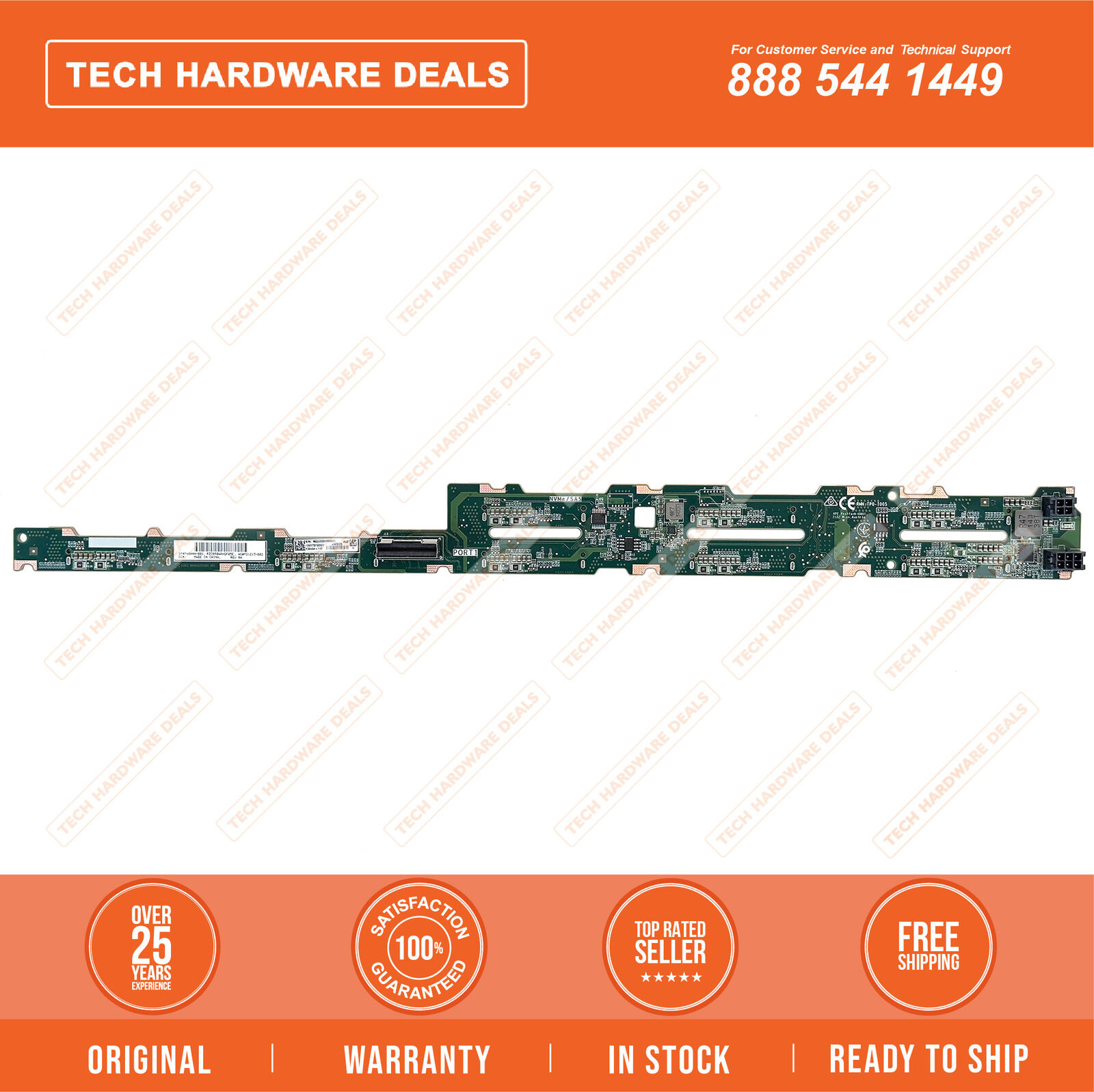 P26431-B21  NEW BULK HPE ProLiant DL360 Gen10 Plus 8SFF x1 Tri-Mode 24G U.3 BC B