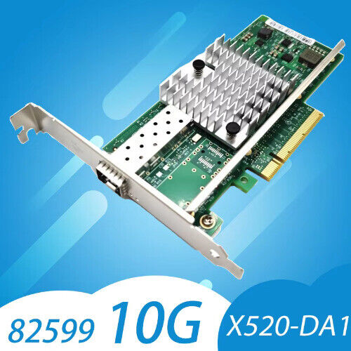 10Gb Ethernet Network Adapter Intel xSFP+ Port PCI-E x8,x16 M.2 NIC Card