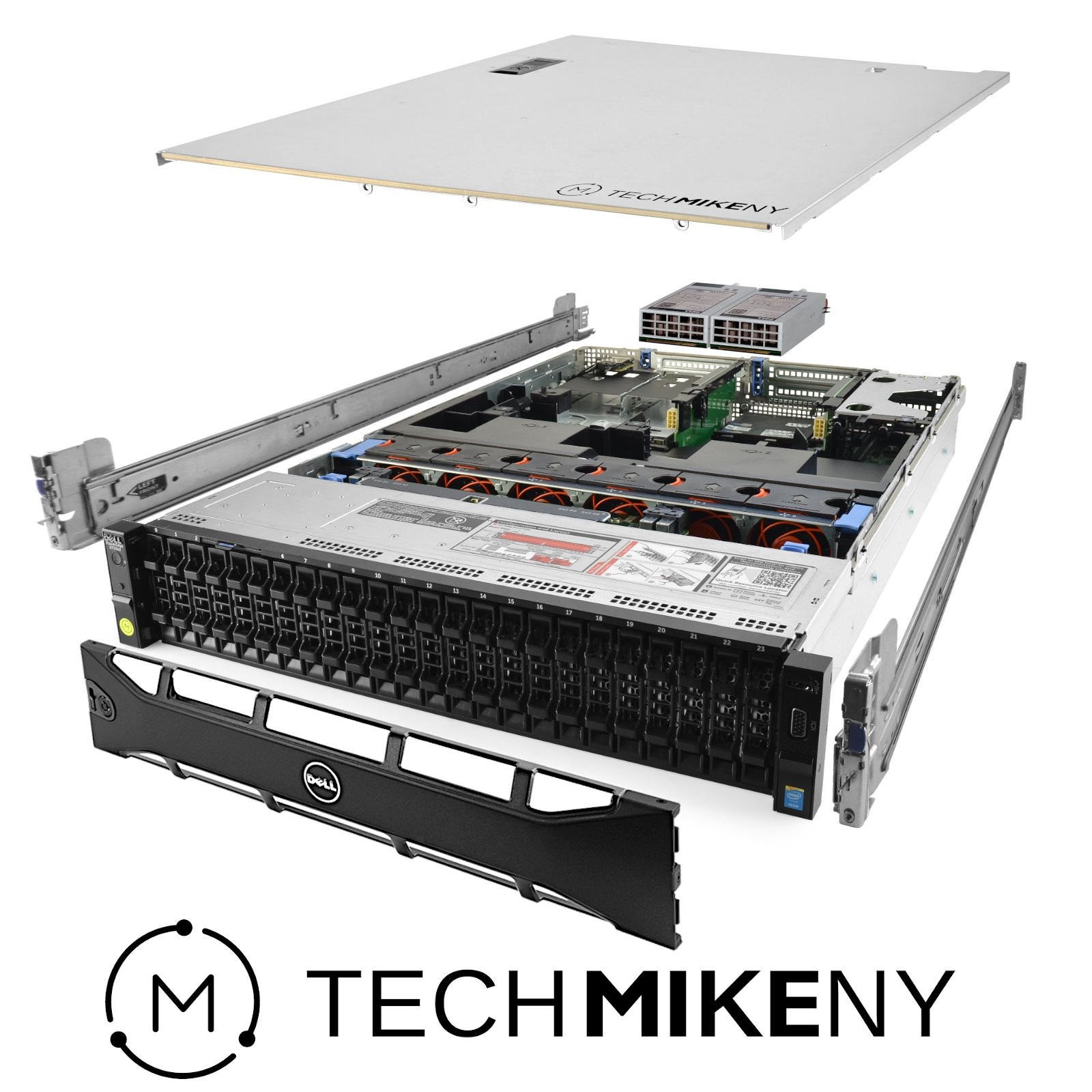 Dell PowerEdge R730xd Server 2x E5-2697Av4 2.60Ghz 32-Core 256GB RAM 24x Caddies