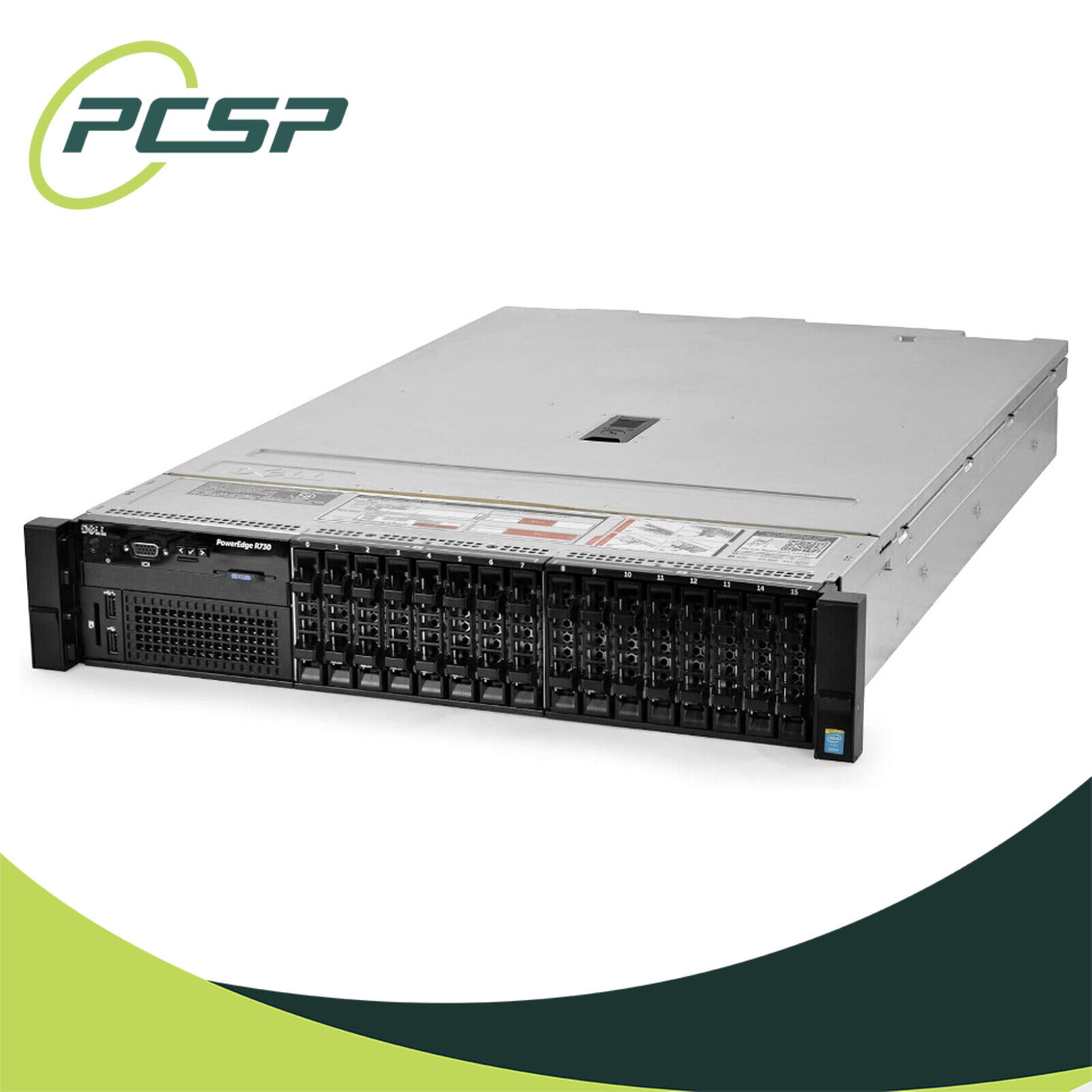 Dell PowerEdge R730 16SFF 24 Core Server 2x E5-2650 v4 2.2GHz 64GB H730p 4xRJ45