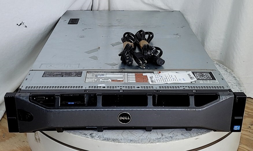 Dell PowerEdge R720 E14S001 16×2.516 Server 2*Xeon E5-2630 V2 2.6GHz 32GB