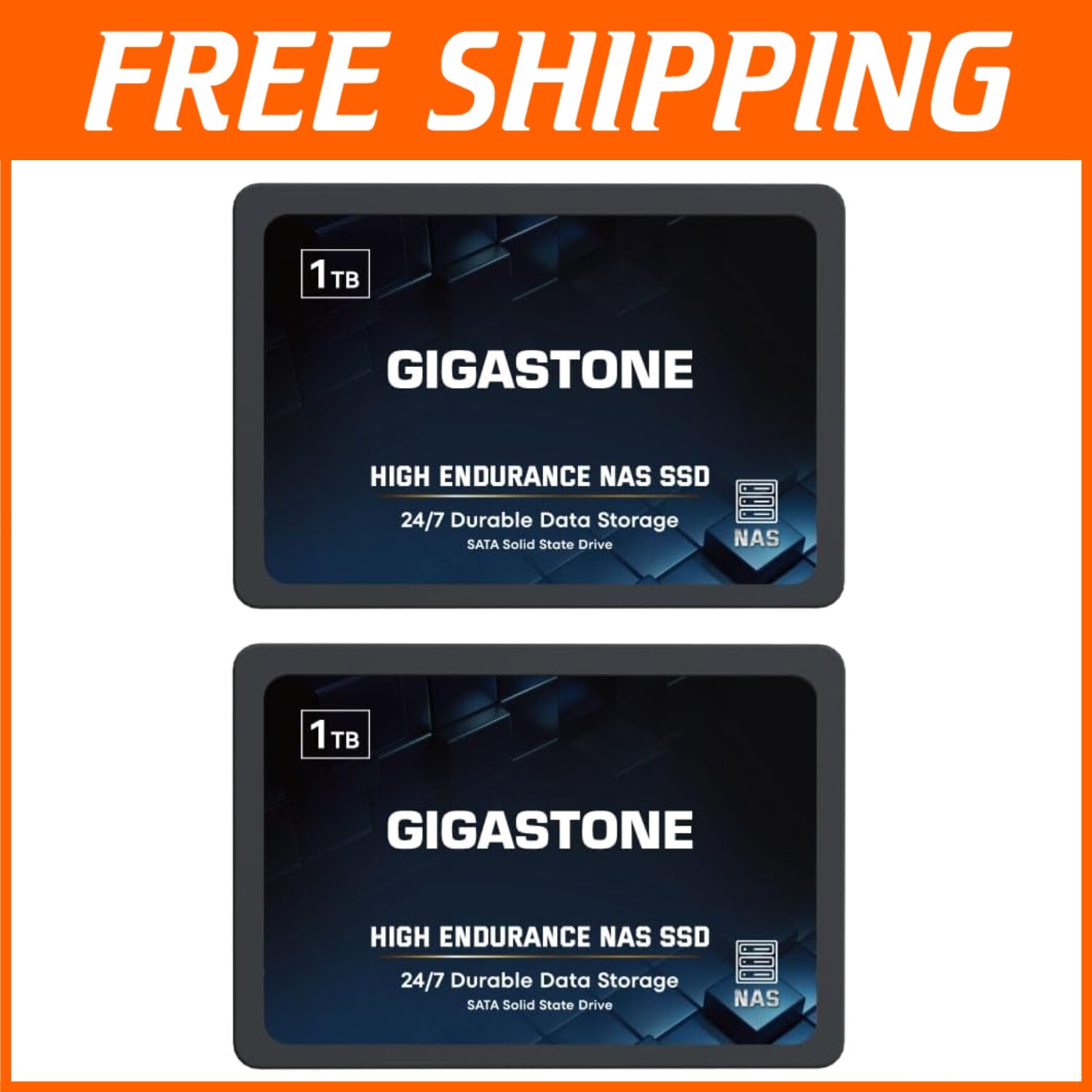 Professional 1TB NAS SSD Drive Pair – 24/7 Performance & Integrated Support