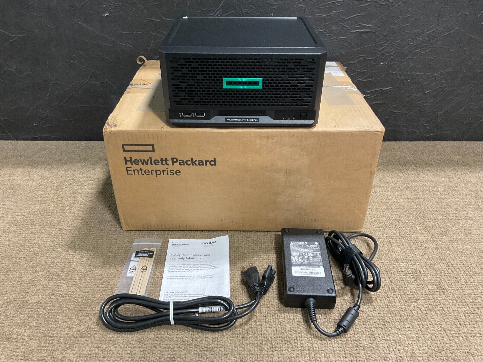 HPE ProLiant MicroServer Gen10 Gold G5420 8GB GbE P16005-001  Tower Server ✅❤️