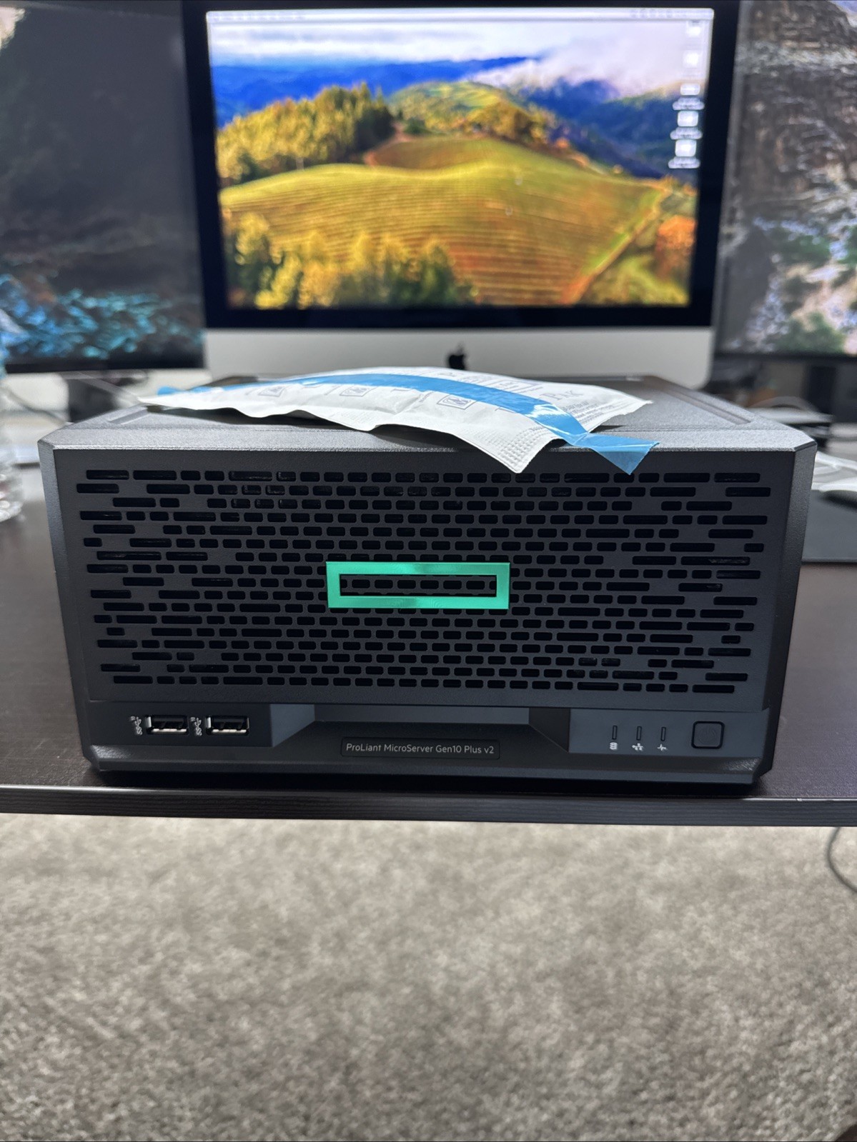 HPE ProLiant MicroServer Gen10 Plus v2 Ultra Micro Tower Server – 1 x Intel Xeon