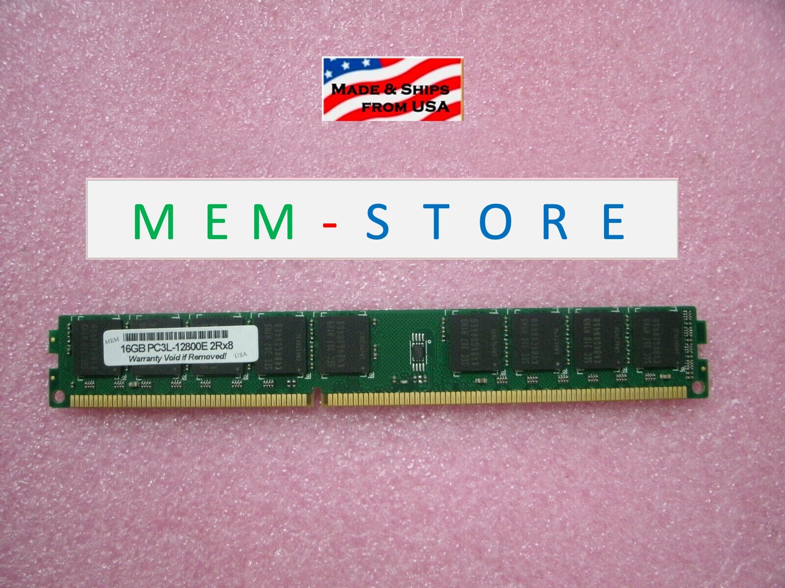 16GB UDIMM DDR3 1600MHz ECC VLP RAM Memory Compatible for Supermicro 5018D-FN4T