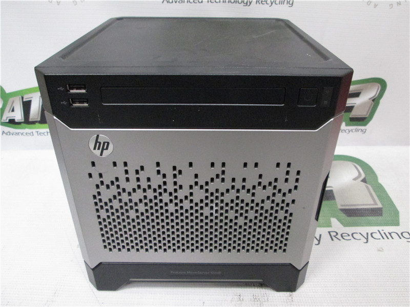 HP ProLiant MicroServer Gen8 Pentium G2020T 2.5GHz 10GB RAM No HDD w 2 Caddies