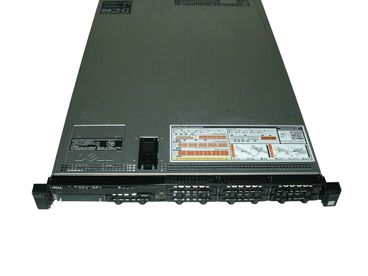 Dell Poweredge R630 Barebones 2x Heatsinks / H330 / iDracEnt / 2x 750w