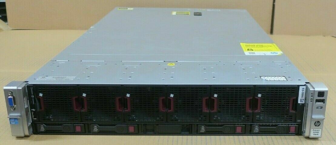 HP ProLiant DL560 GEN8 G8 4x 8C E5-4620 384GB 2x 1.8TB + 2x 146GB HDD 2U Server