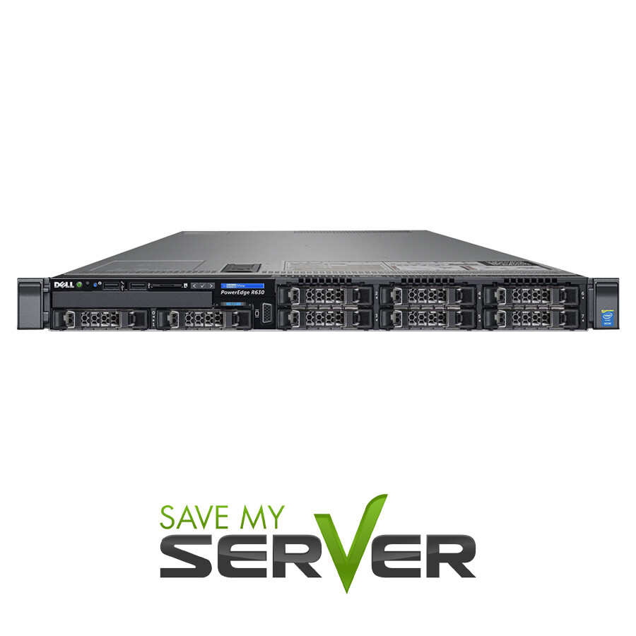 Dell PowerEdge R630 Server | 2x E5-2650 V4 – 24 Cores | 128GB | H730 | 2x trays