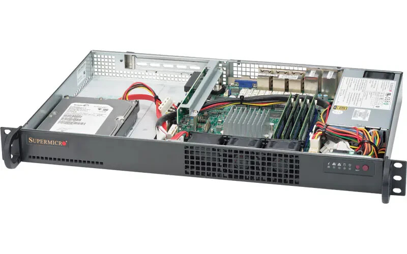 Supermicro SYS-5018A-TN7B 1U Short-Depth Barebones Server, NEW IN STOCK 5 Yr Wty