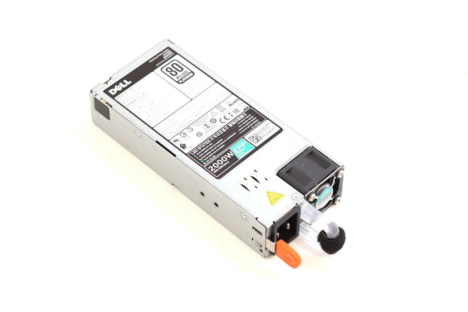 Dell PowerEdge R940/C4130 2000W Server Power Supply Dell P/N: 0W1R7V Tested