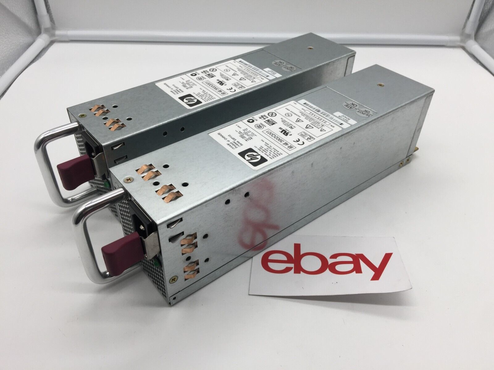 Lot of 2 HP ESP113 400W 60Hz 240V PS-3381-1C1 Server Power Supply FREE S/H