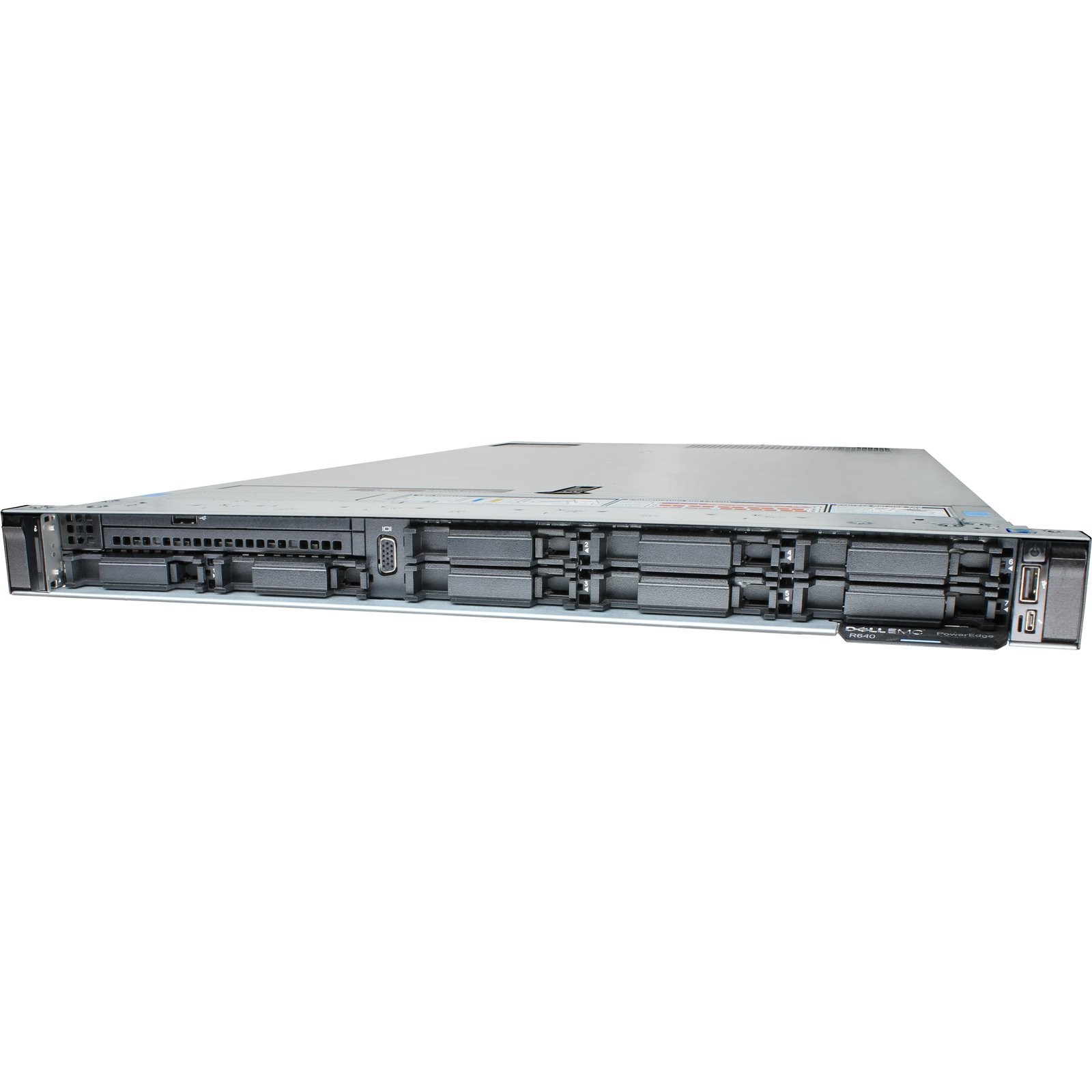 Dell PowerEdge R640 Server 2x Gold 6132 14C 64GB 8x Trays H730P Enterprise