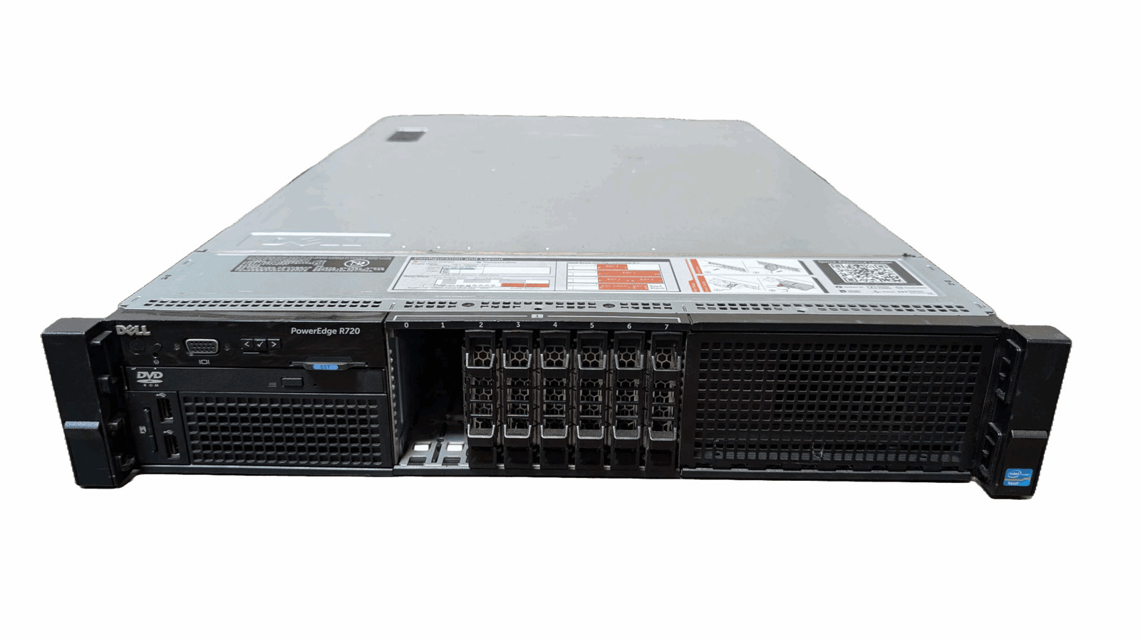 Dell Poweredge R720 8SFF 2.5″ 2x Xeon E5-2695 v2 2.4GHz 24-Cores | 512gb | H710