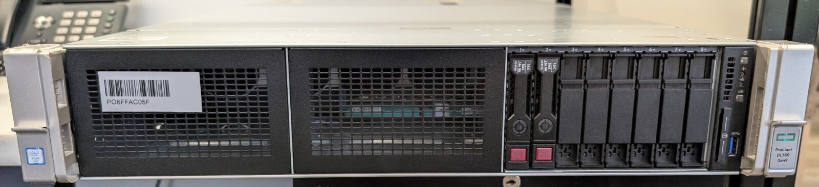 HP ProLiant DL380 GEN9 Xeon E5-2690 v4 @ 2.60GHz x2, 128GB Ram, NO HDD’s, NO OS