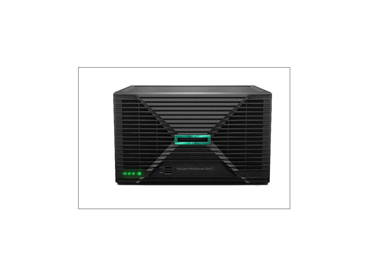 HPE ProLiant MicroServer Gen11 server with one Intel® Pentium® Gold G7400