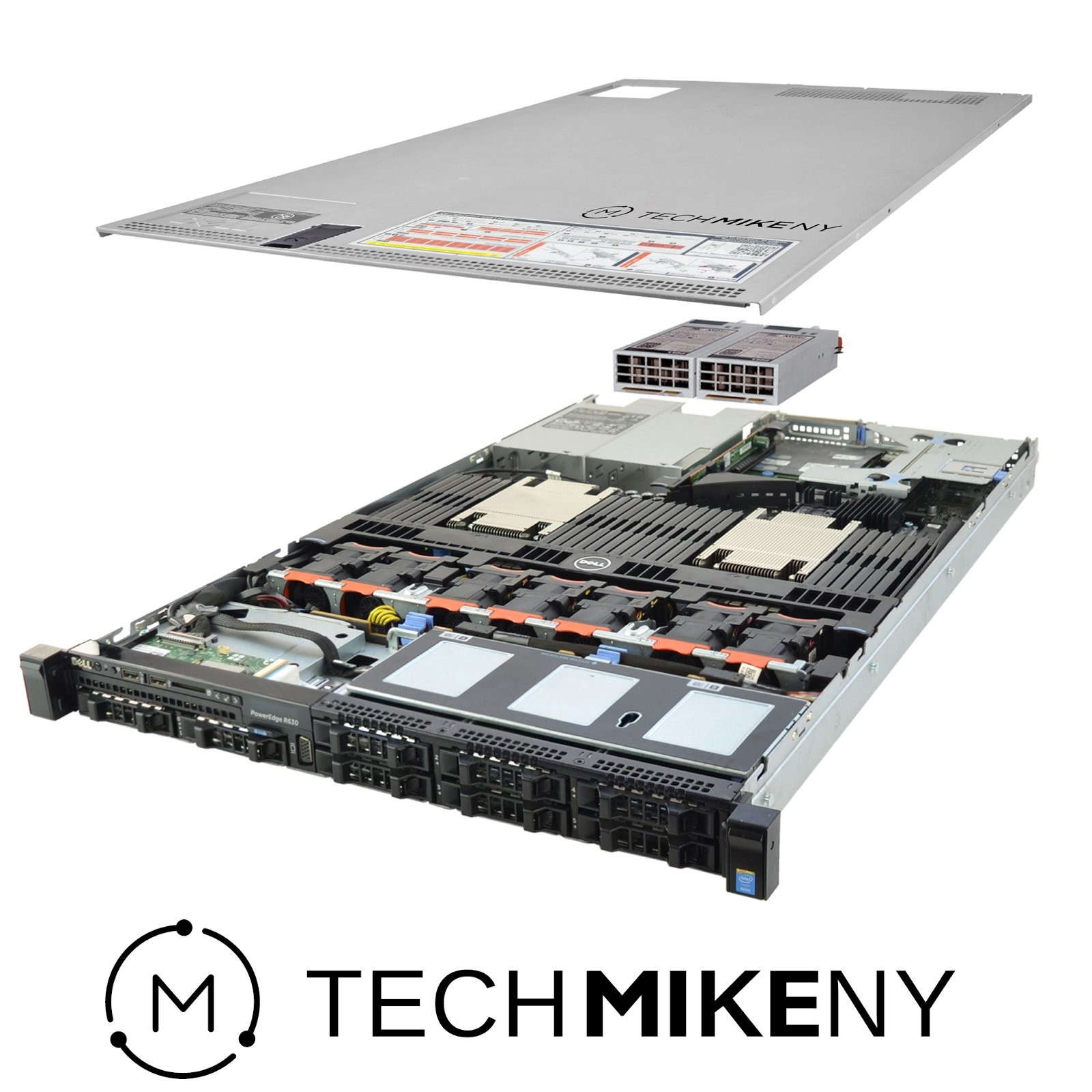 Dell PowerEdge R630 Server 2x E5-2680v4 2.40Ghz 28-Core 128GB RAM 8x Caddies
