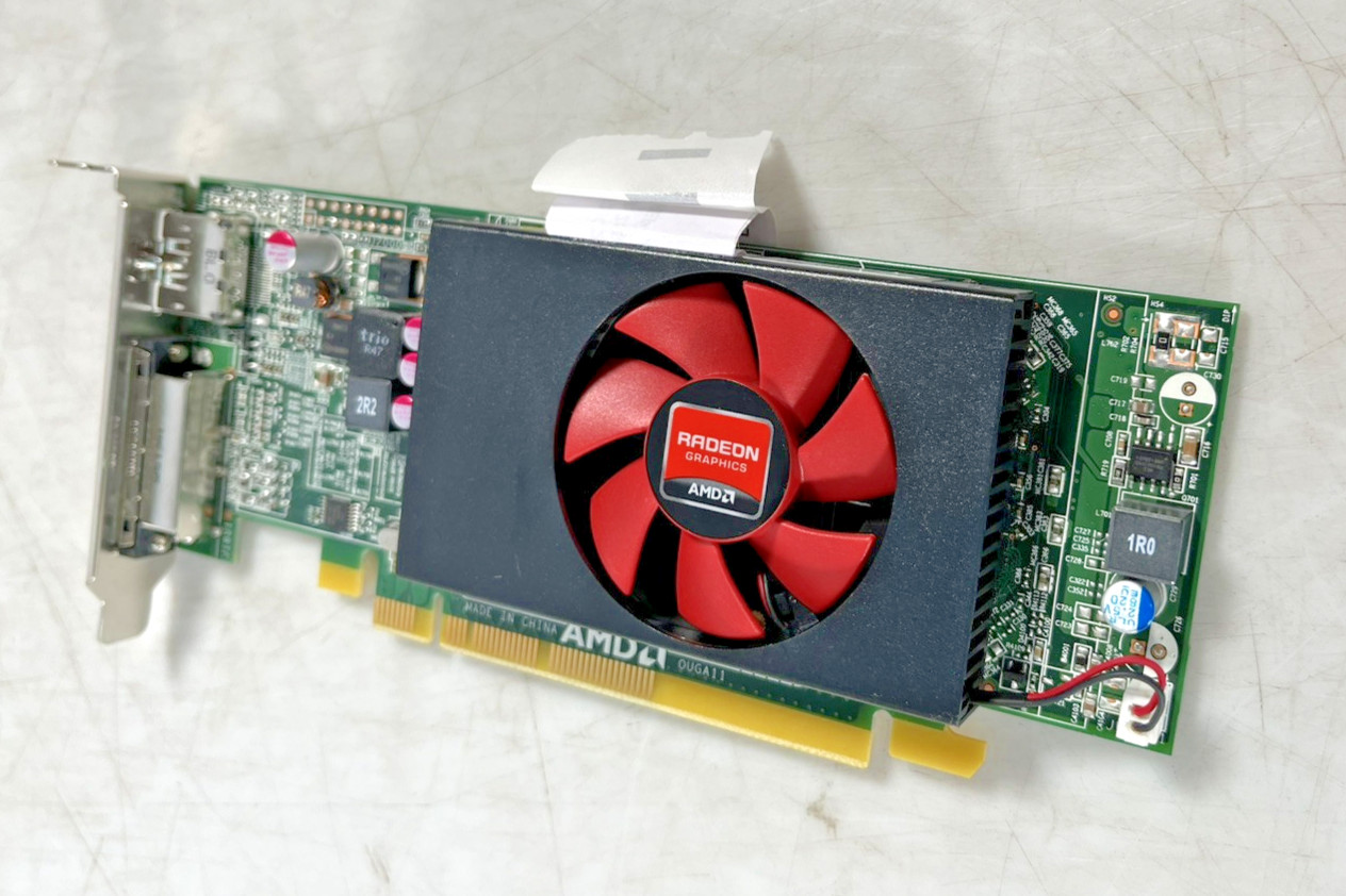 LOT OF 8 AMD Radeon R5 240 1GB PCIe Low-Profile Video Card Dell 0F9P1R