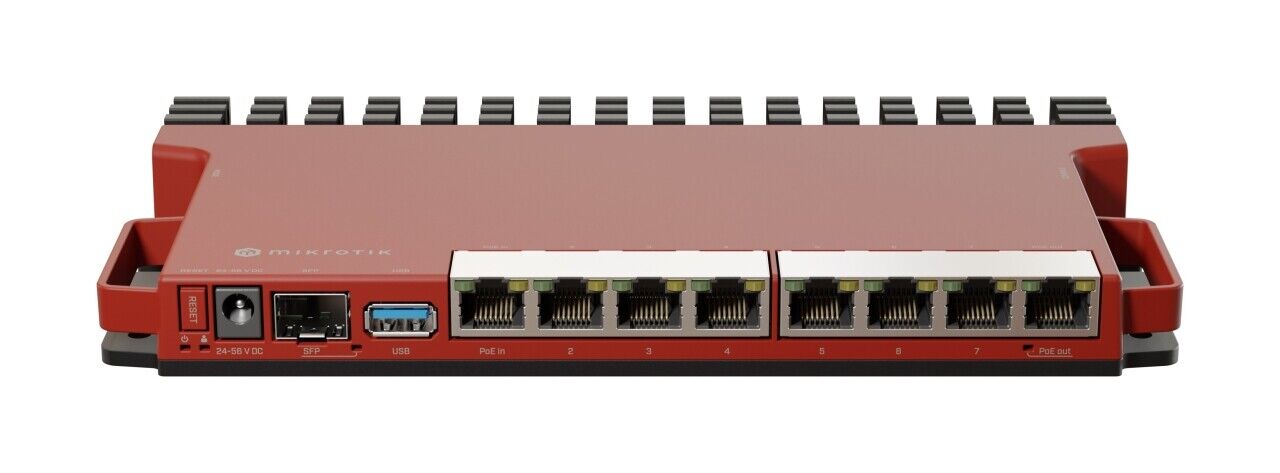 MIKROTIK Ethernet Router L009UiGS-RM L009UiGS-RM RouterOS Licence level 5