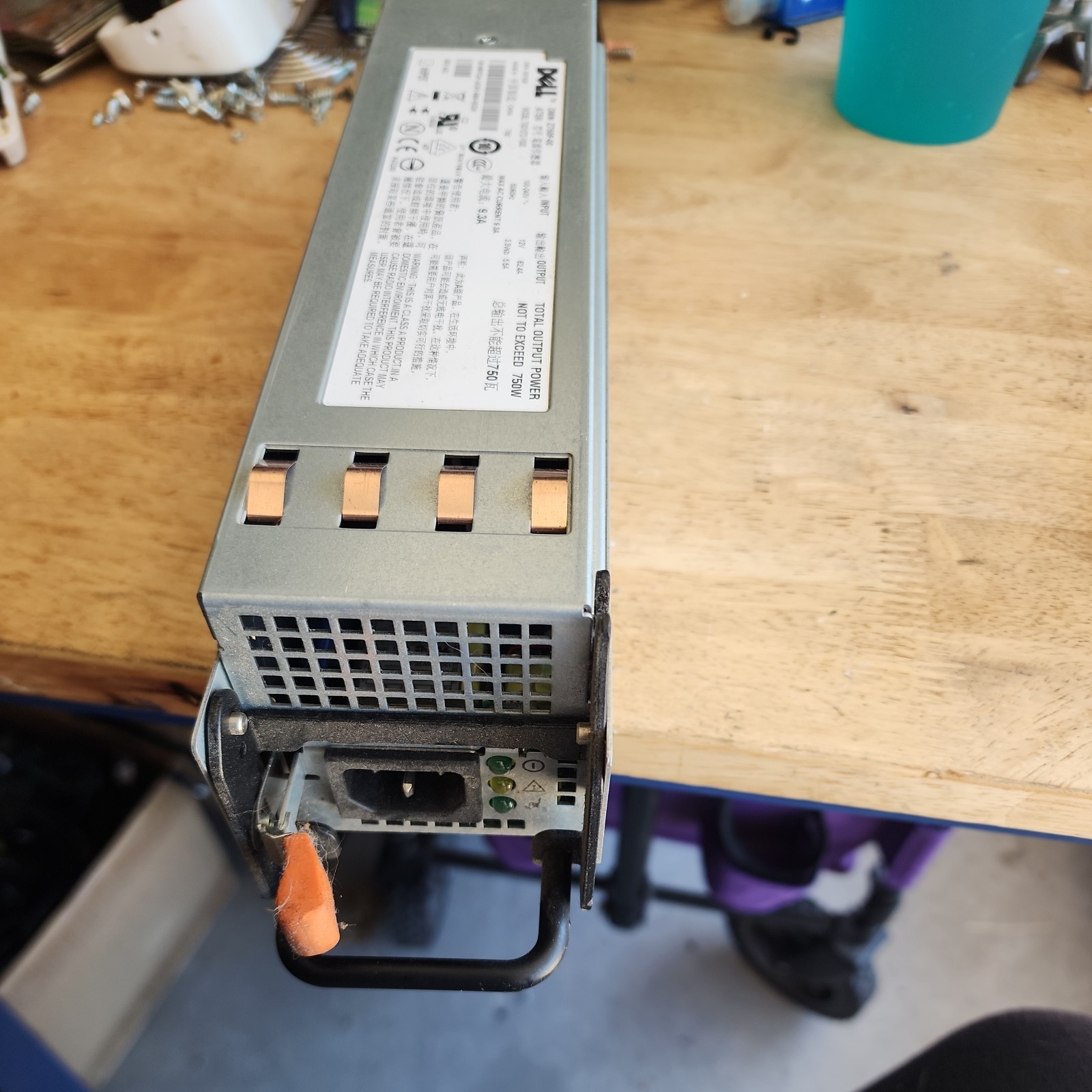 *Lot Of 2* Dell NY526 0NY526 750W  Server Power Supply Z750P-00 (B908)