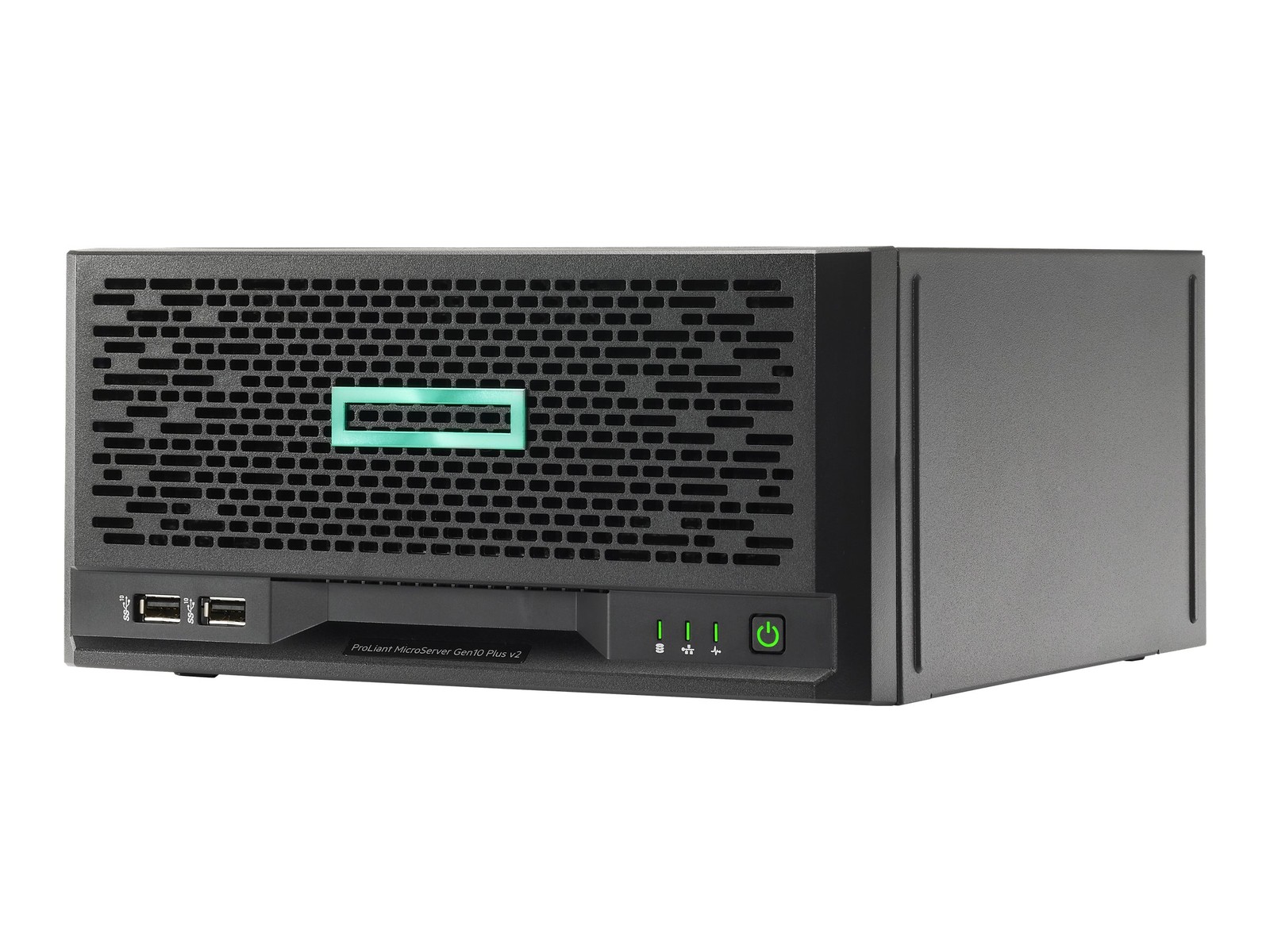 ^HPE ProLiant MicroServer Gen10+ v2 (P54654-421) Server (E-2314/16GB/1TB)