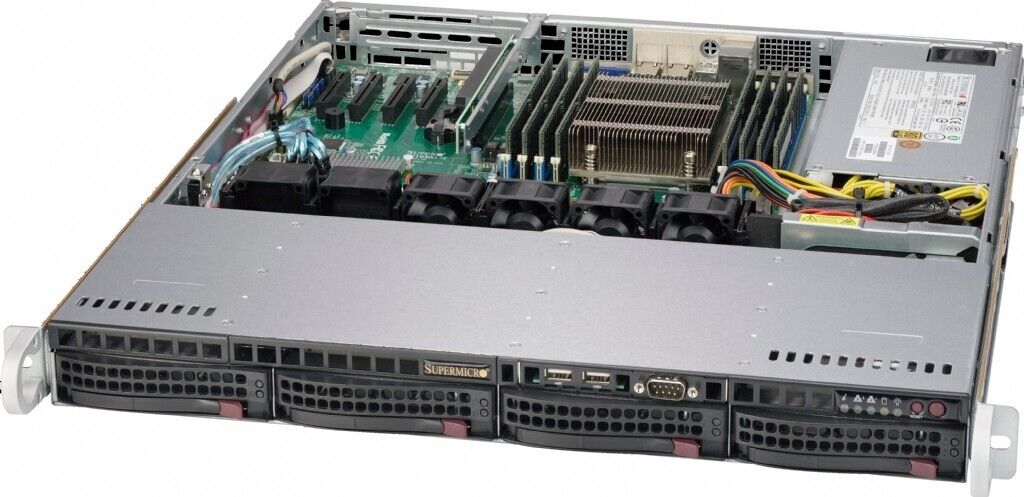 ✅*Authorized Partner* Supermicro 1U SuperServer SYS-5018R-M W/ (X10SRi-F)