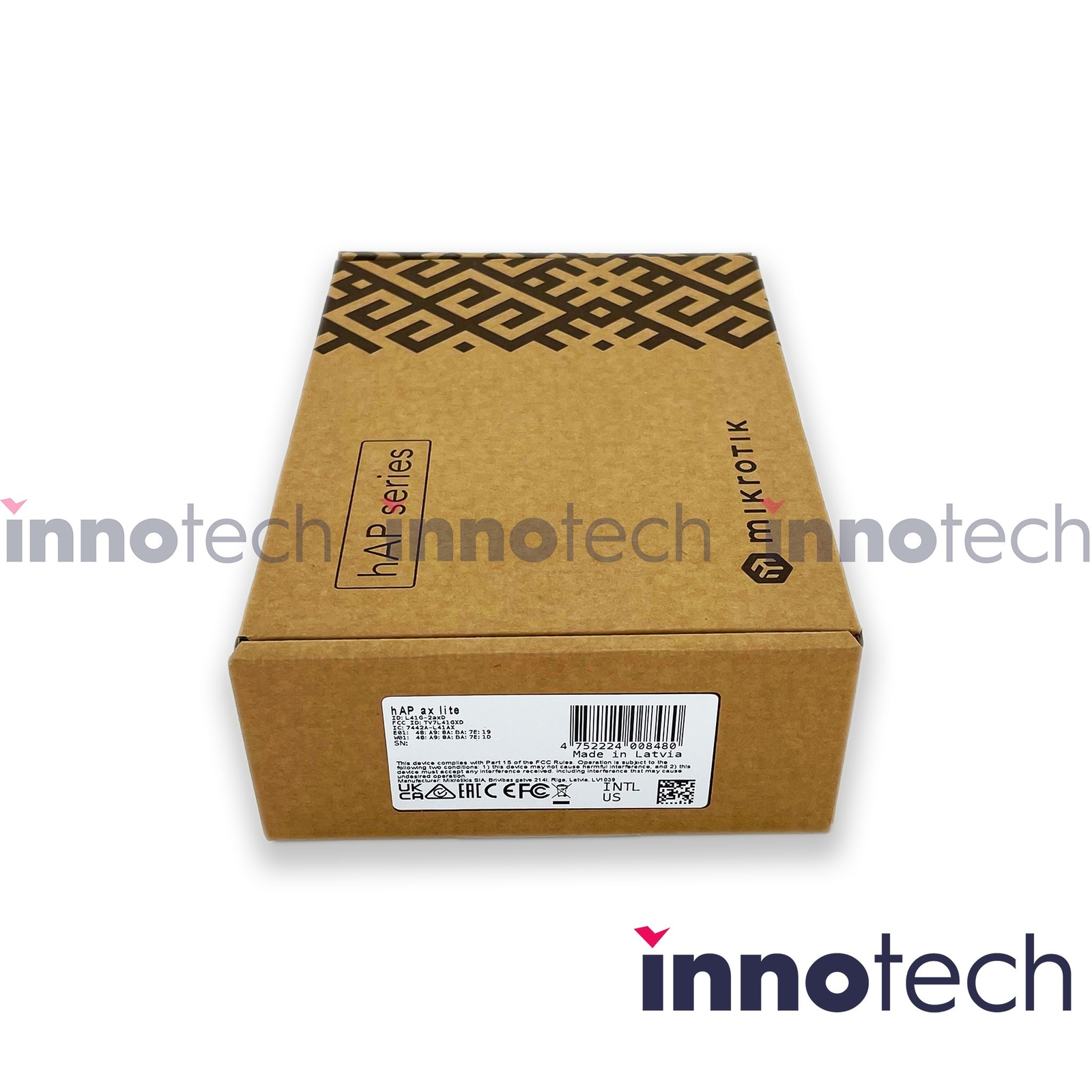 Mikrotik L41G-2axD hAP ax lite Gen6 AX  RouterOS v7 New Sealed