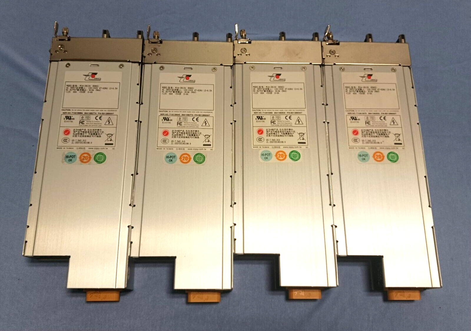 *LOT OF 4* EMACS M1W-2810V (ROHS) Server Power Supply