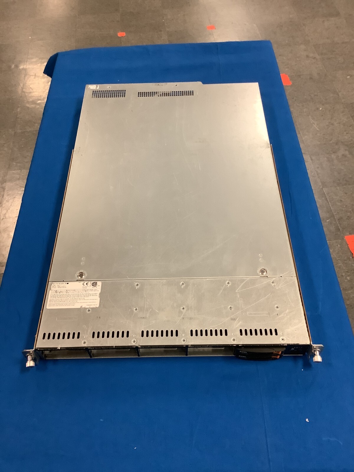 Supermicro SYS-1028U-TNRTP+ 750Wx2 PSU  64GB Internal SSD Fans and cables