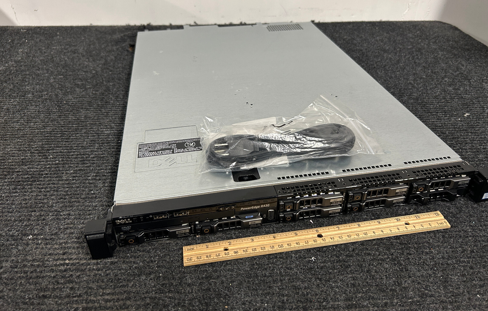 Dell PowerEdge R430 Server W Intel Xeon E5-2603 V4 & 16GB RAM w/ Power Cord
