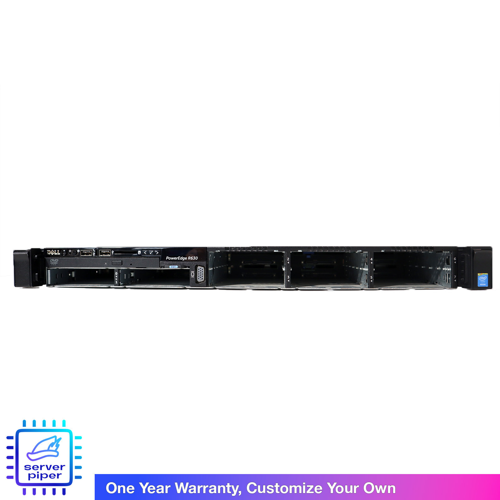 Dell PowerEdge R630 8 bay SFF 2.5” 2 x 6 CORE 2.4Ghz E5-2620V3 32GB H730 FM487
