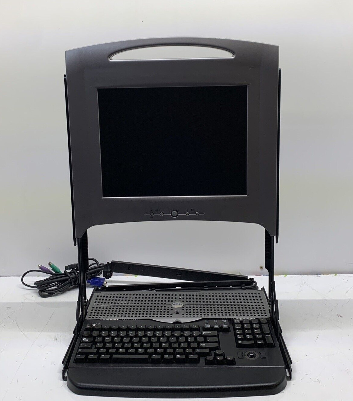*For Parts* Dell PowerEdge Rack Console 15FP 15″