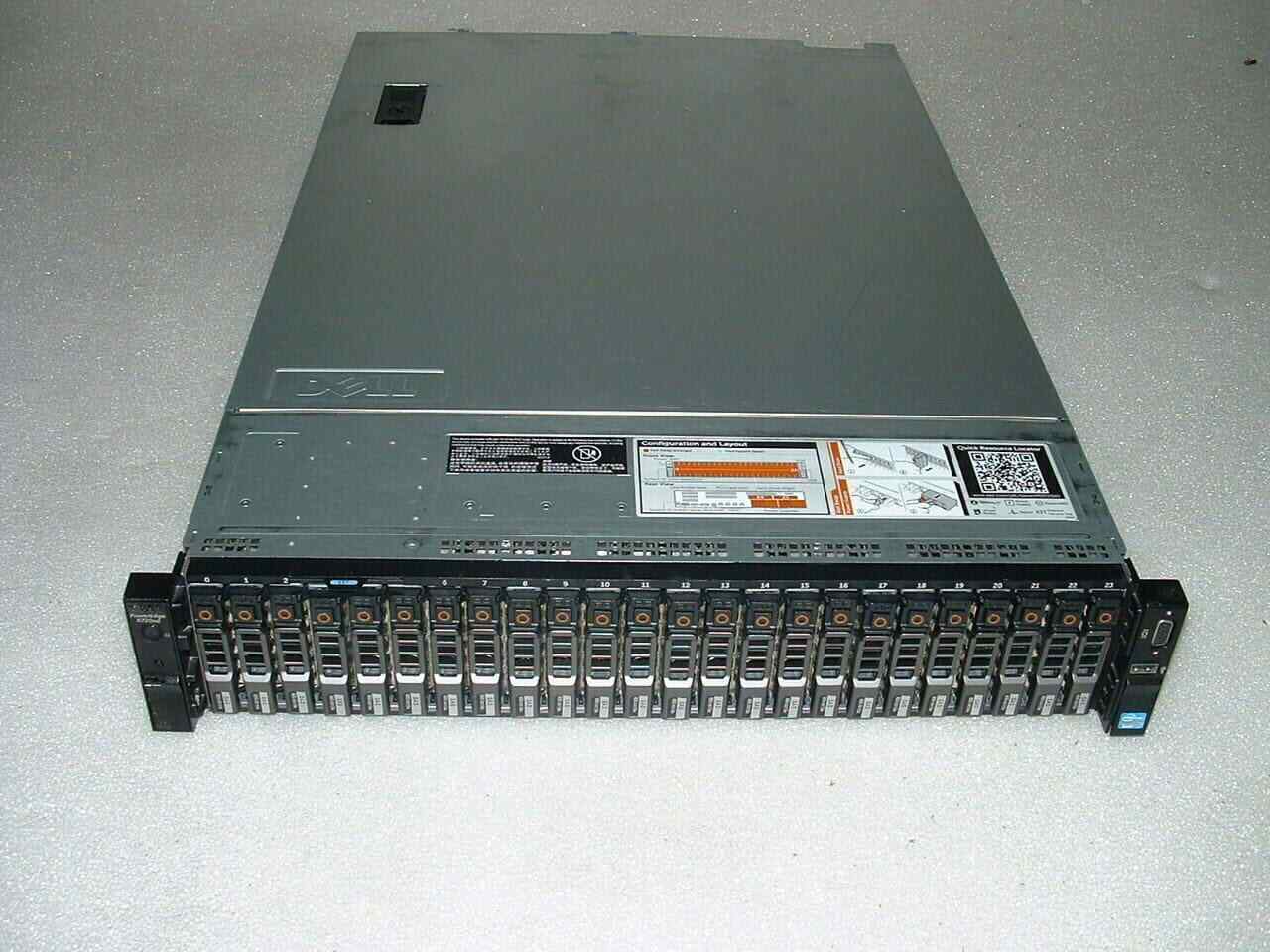 Dell Poweredge R720xd 2x Xeon E5-2695 v2 2.4GHz 24-Cores  512GB  H710  26x Trays