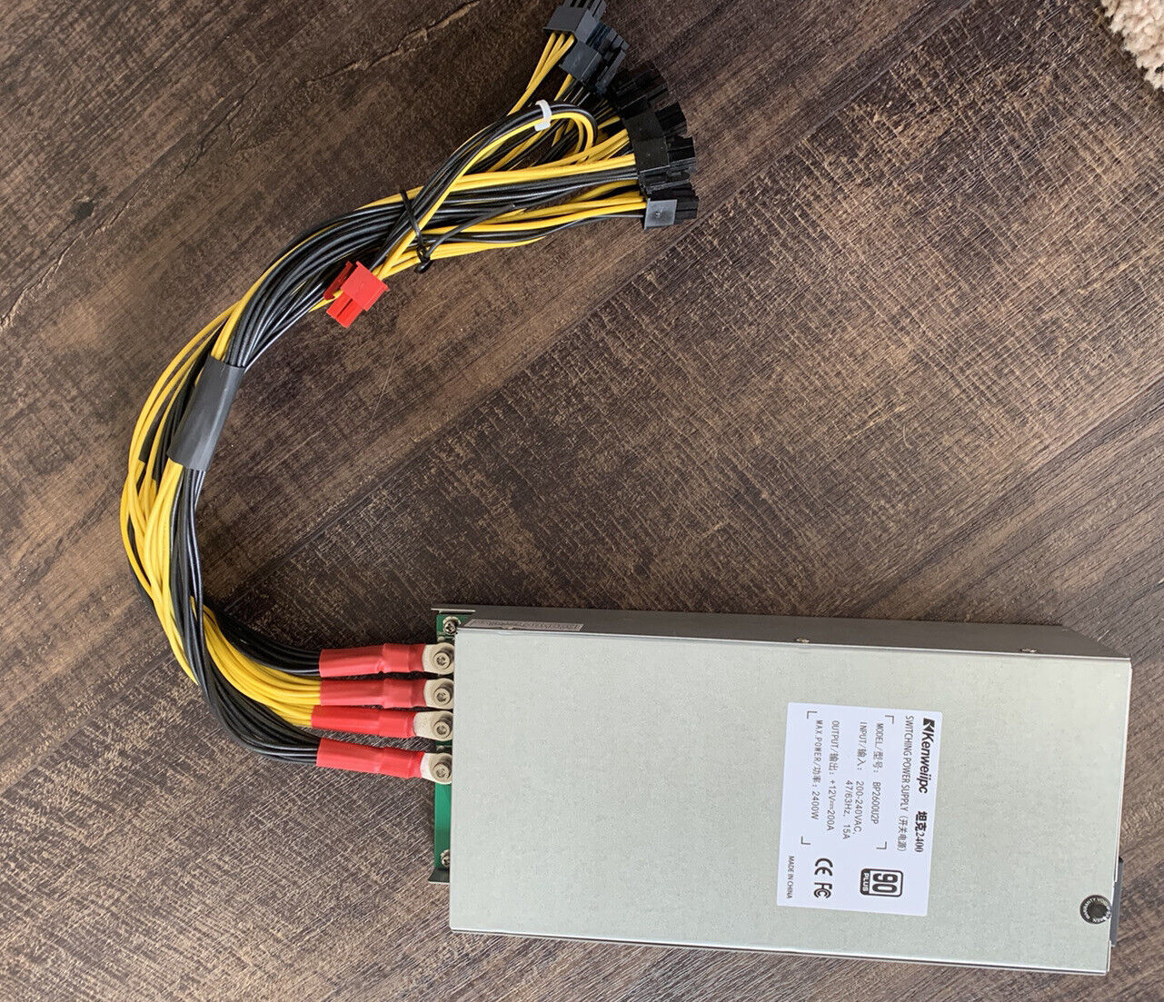 2400W Server Power Supply 220-240V Crypto Mining PSU ✈️✈️