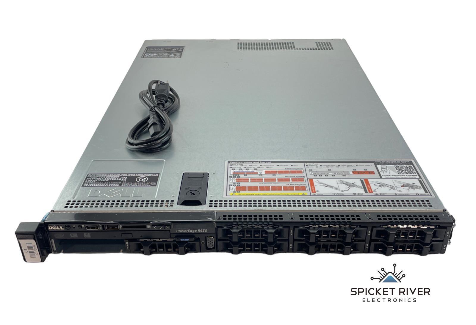 Dell PowerEdge R630 2x 12-Core 2.60GHz Xeon E5-2690v3 96GB RAM No HDDs – READ