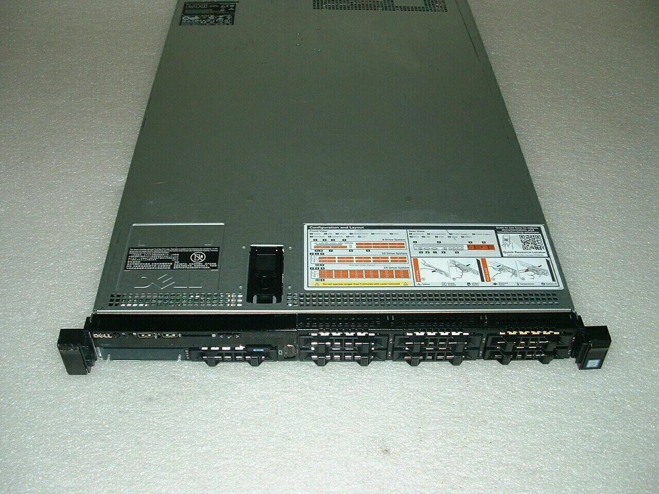 Dell Poweredge R630 2x Xeon E5-2667 v4 3.2ghz 16-Cores / 64gb / H730 / iDracEnt