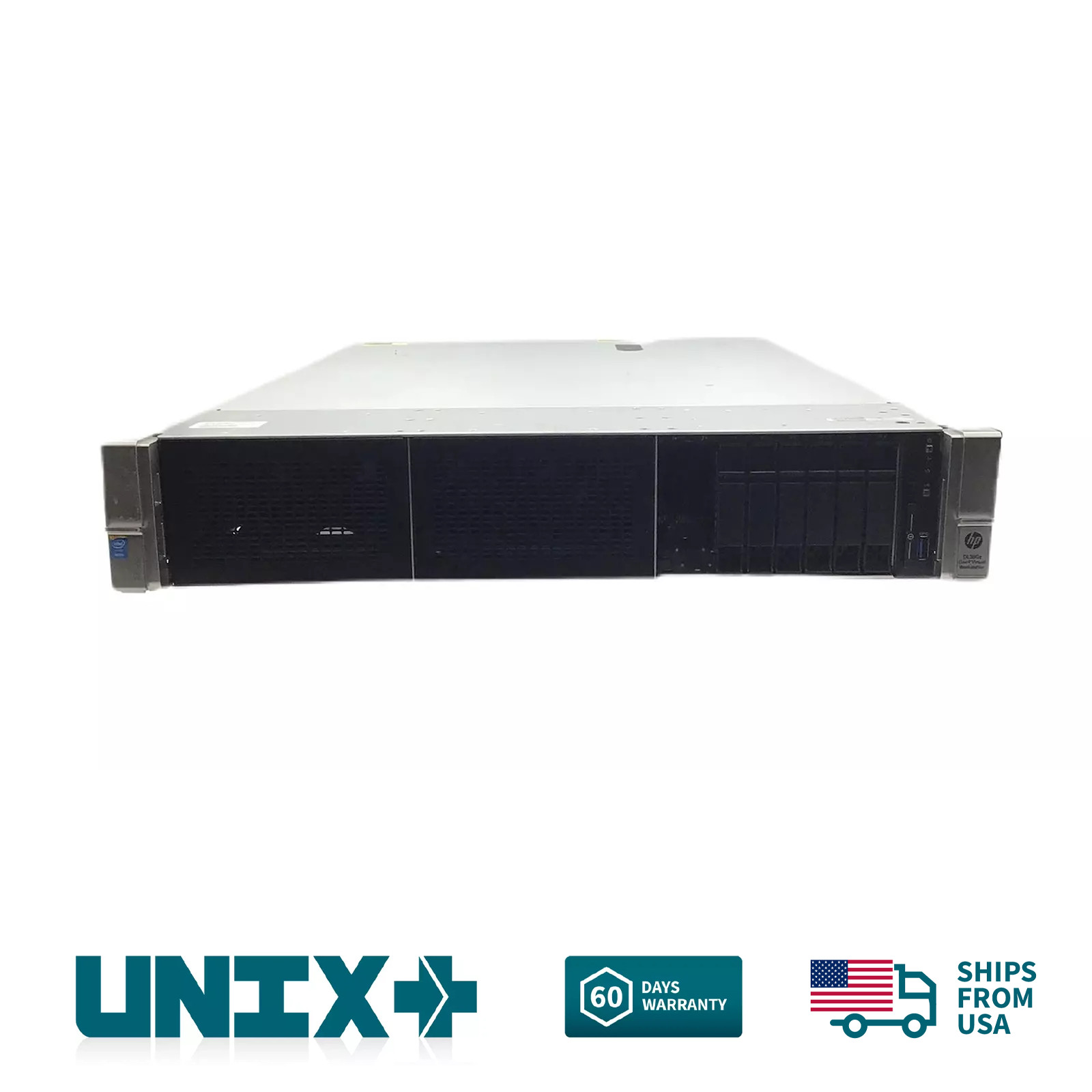 HP ProLiant DL380 G9 8 Bay 2.5″ 2x E5-2667 V3 3.2GHz = 16 Cores 128GB DDR4 P840