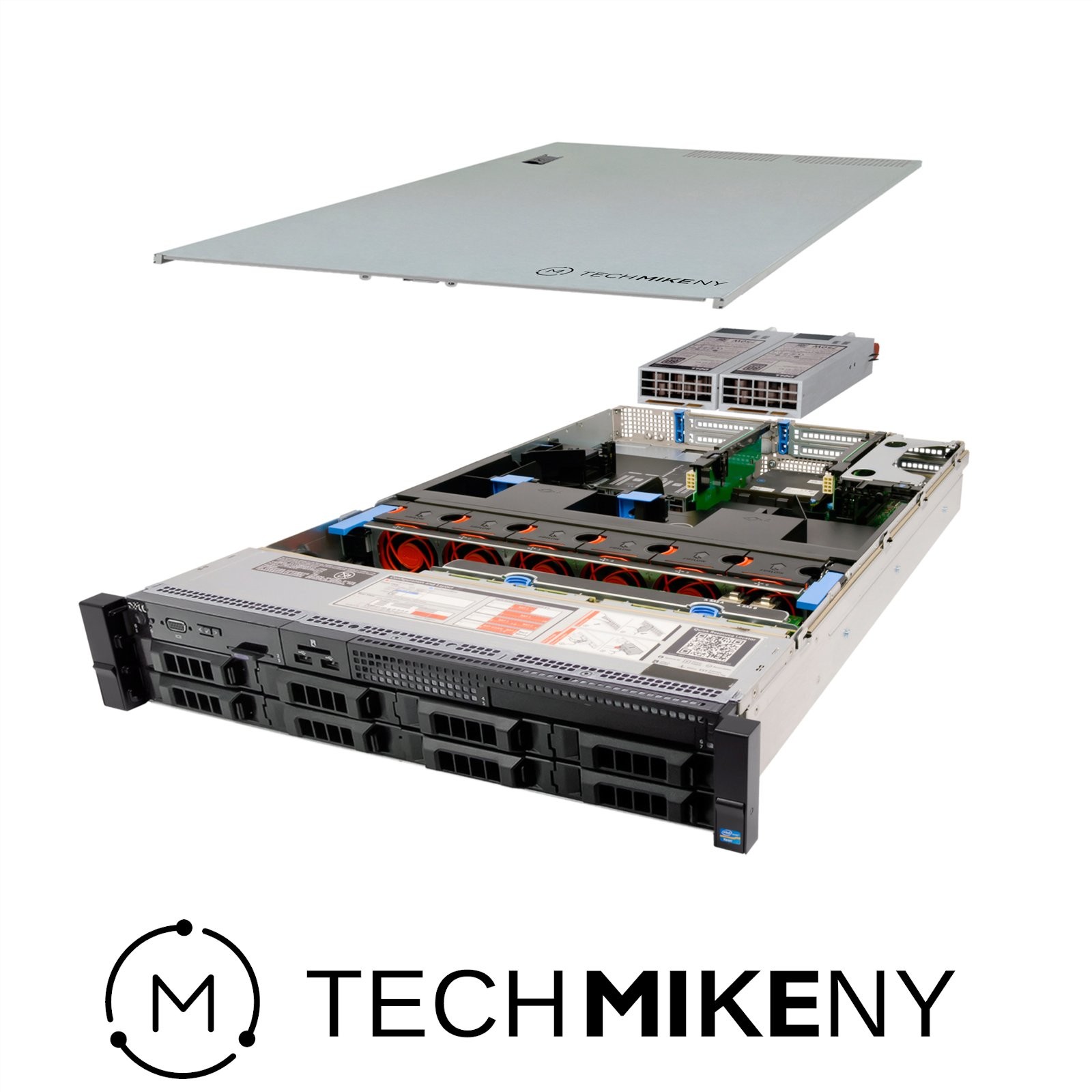 Dell PowerEdge R730 Server 2x E5-2687Wv3 3.10Ghz 20-Core 128GB RAM 8x Caddies