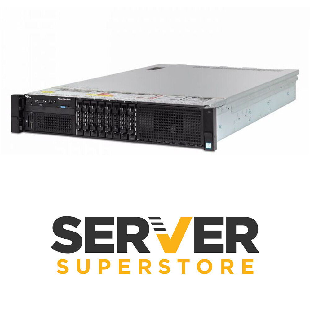 Dell PowerEdge R830 Server 4x E5-4660 V4 – 64 Cores 128GB RAM H730P 2x trays