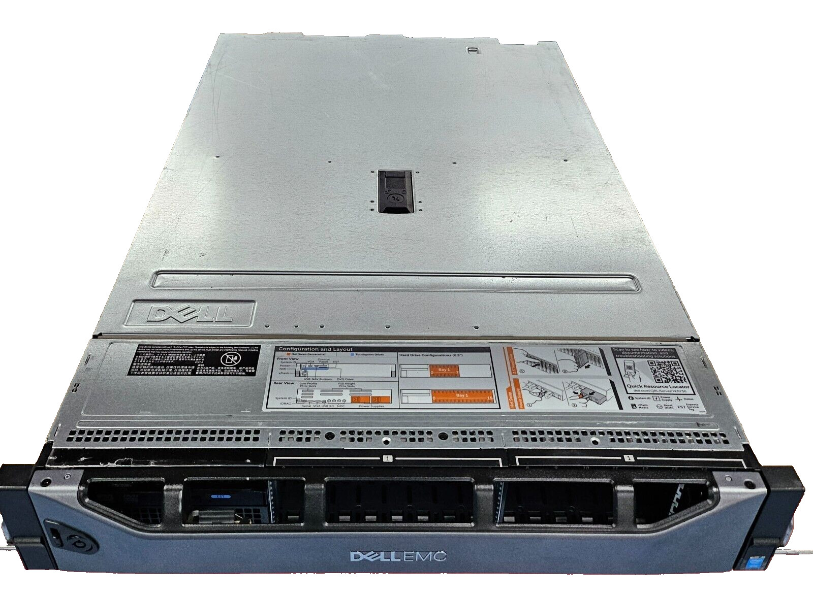 Dell PowerEdge R730 16bay 2-H/S, SystemBoard, 16 trays,H330,Idrac 8 Ent, 2x750w