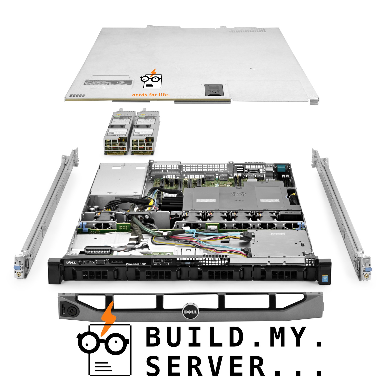 Dell PowerEdge R430 Server 3.40Ghz 12-Core 128GB 4x 4TB SAS 2x New 2TB SSD Rails