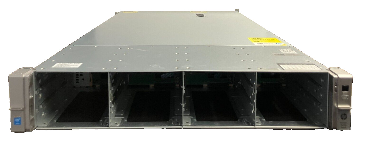 HP DL380 G9 719061-B21 12BAY LFF 2x HEATSINK  2x PSU NO RAM/HDD BAREBONES
