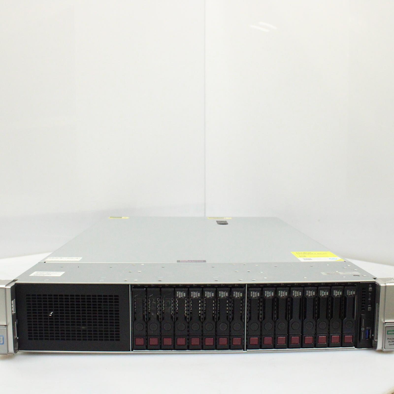 HP PROLIANT DL380 GEN9 2X INTEL XEON E5-2640 V3 80GB 2x 240GB SSD 14x 300GB HDD
