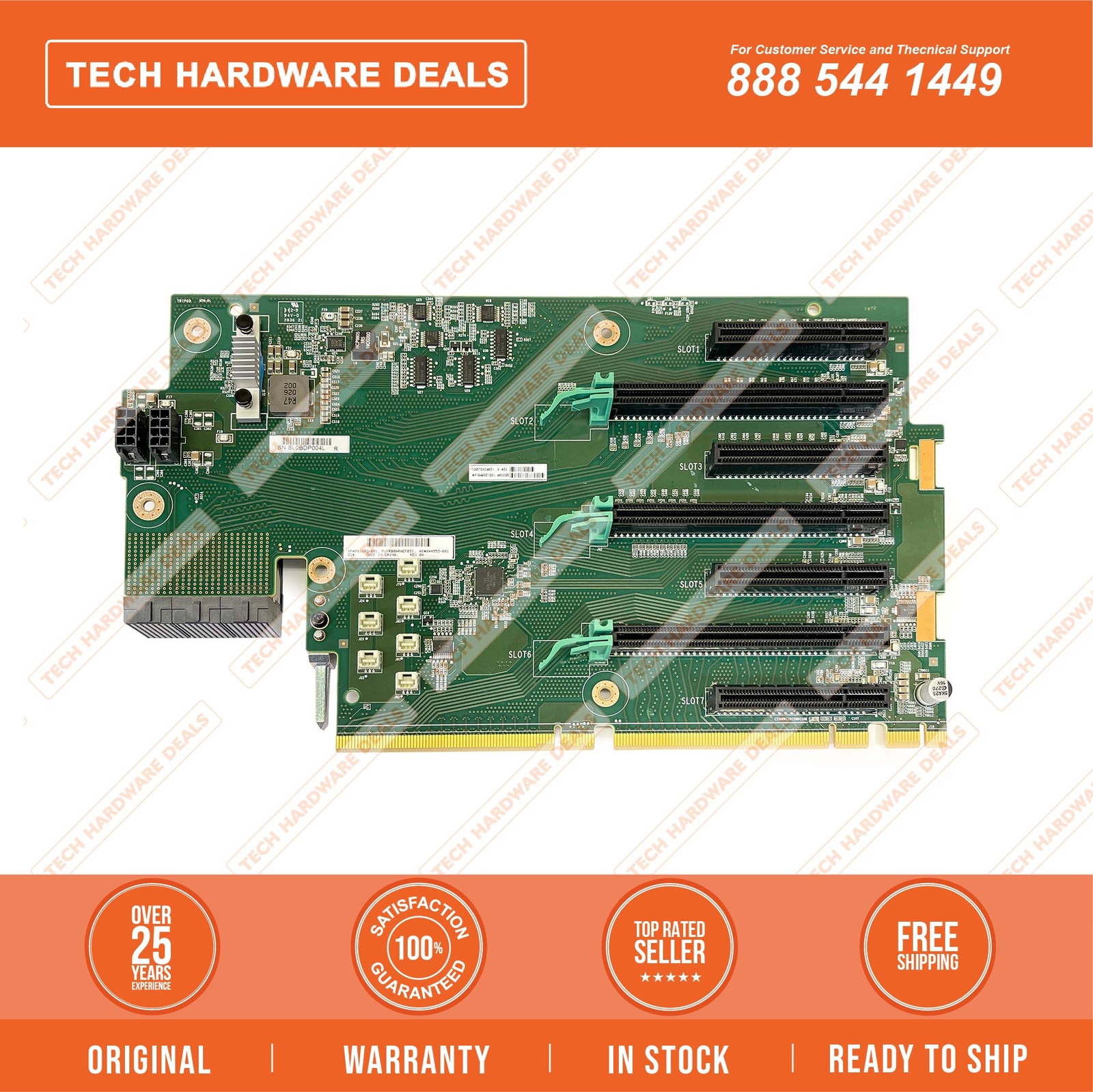 878214-B21    HPE DL580 Gen10 7-slot 4 x8/3 x16 Primary Riser Kit