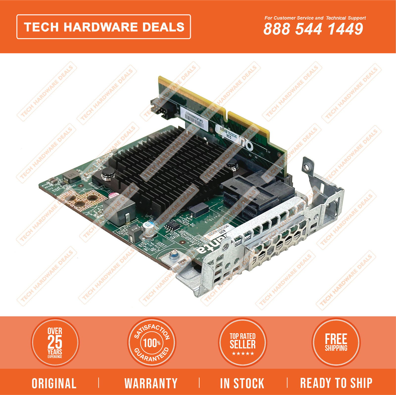 QS3008-SAS    Quanta QS3008 8-Port 12G SAS PCIE Mezzanie Raid Cont. w/board
