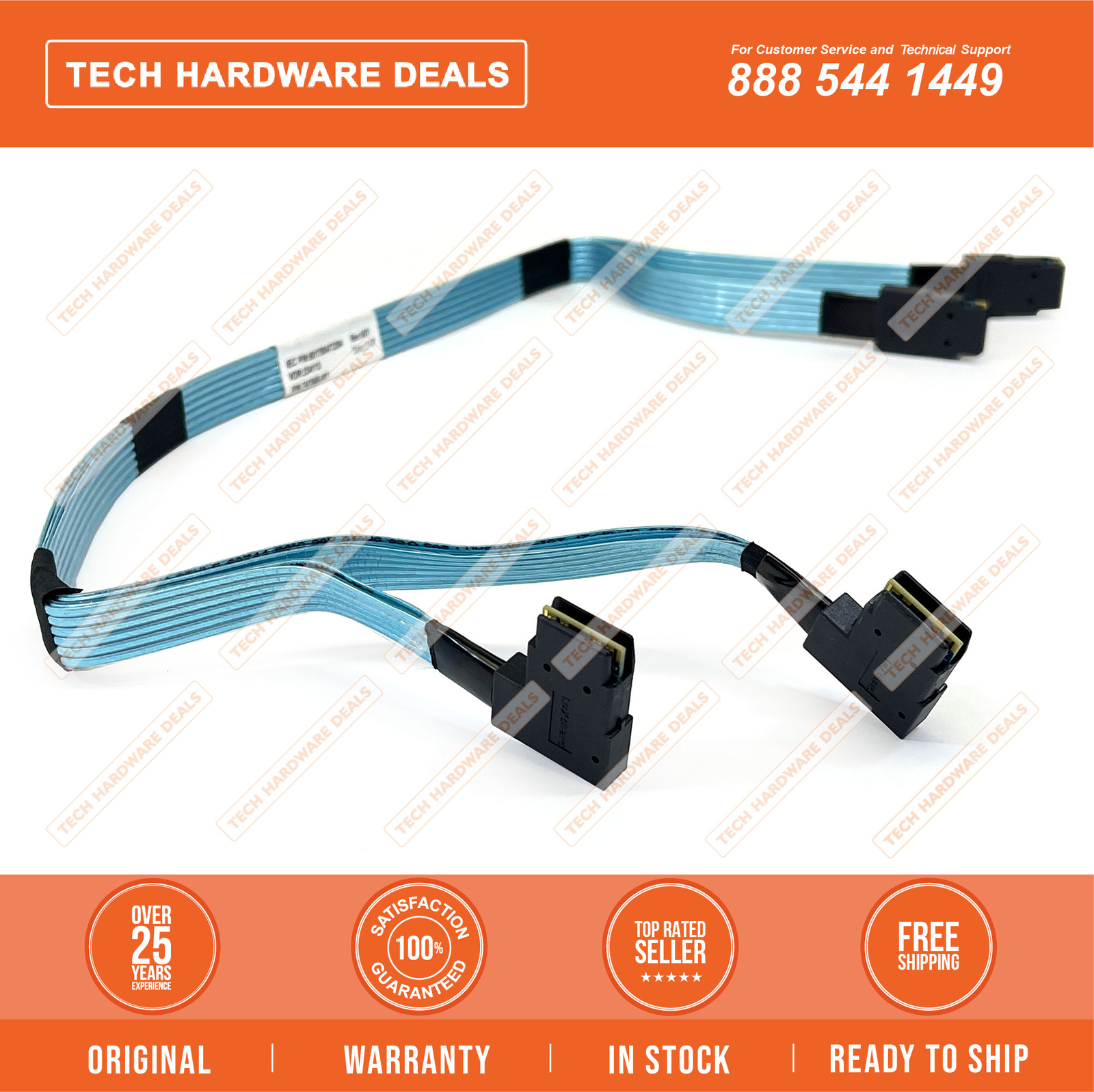 784621-001  NEW BULK HPE Mini SAS 2x36p RA/2x36p STR AR
