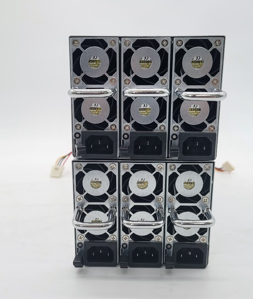 lot of 2 ETASIS EFRP-3463 SERVER – POWER SUPPLY 820W+460W, EFRP-3463, E+3XP